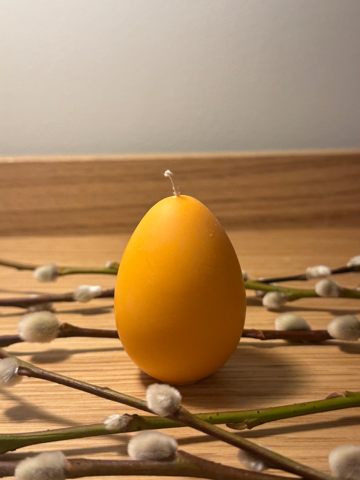 Easter egg candle