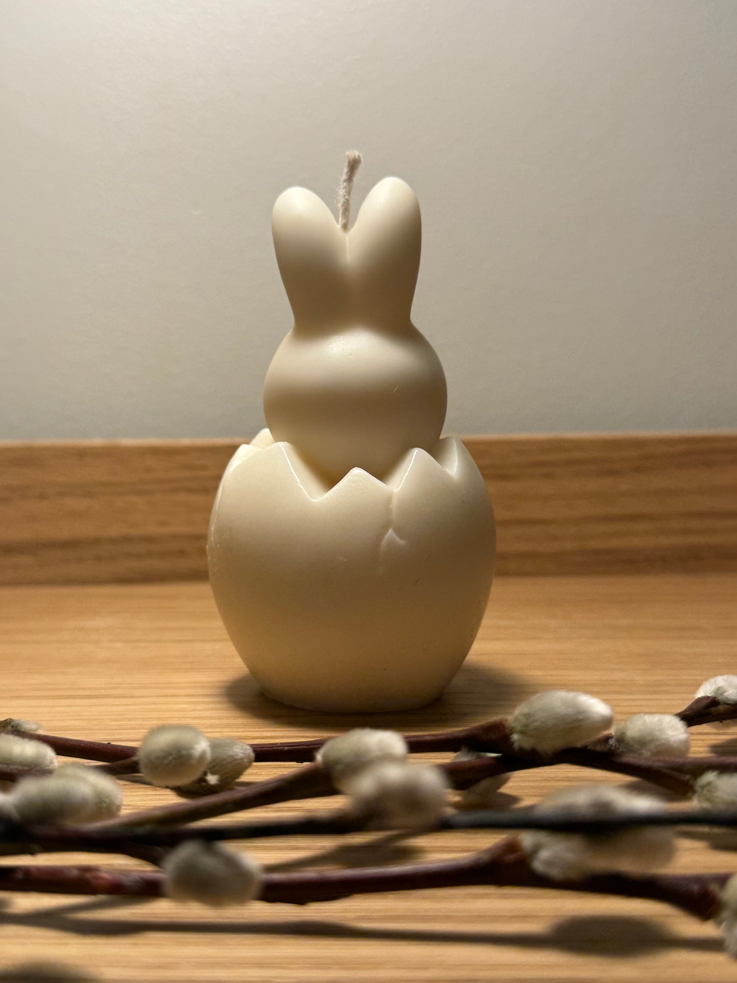 Easter bunny candle