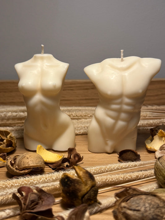 Her & Him candle