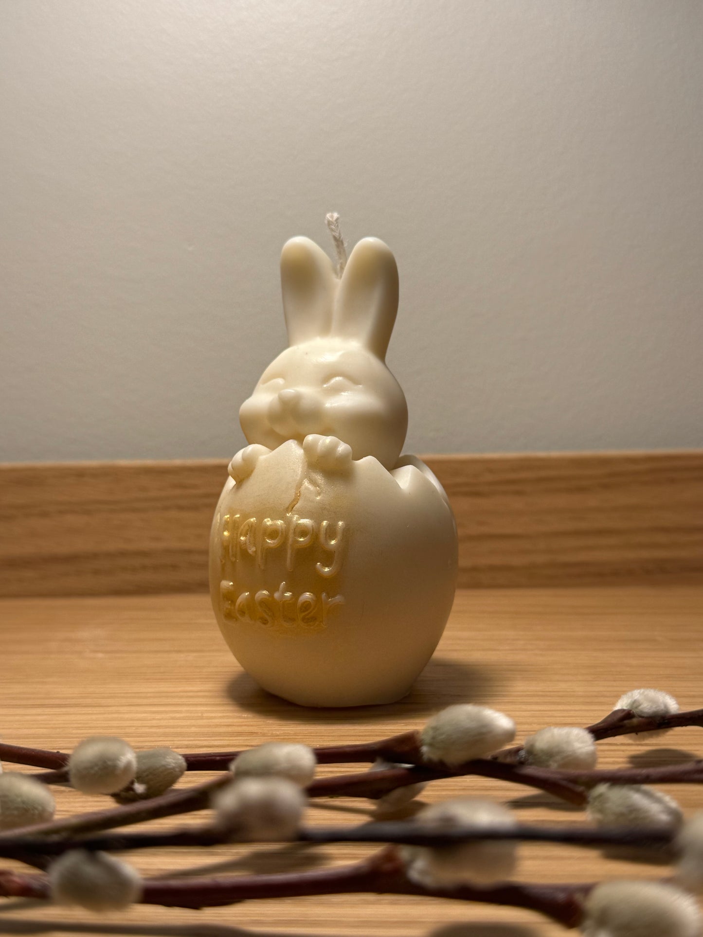 Easter bunny candle