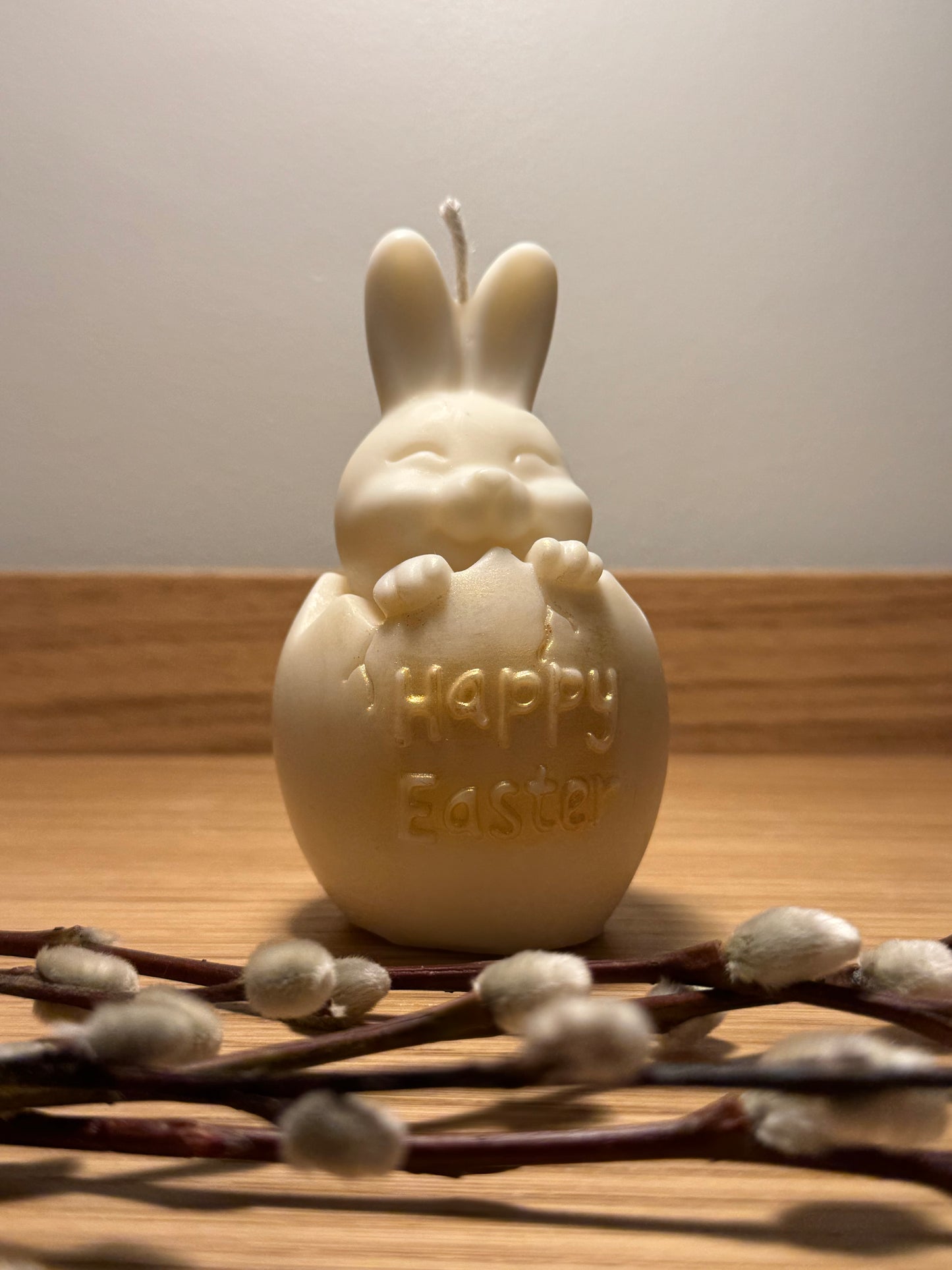 Easter bunny candle